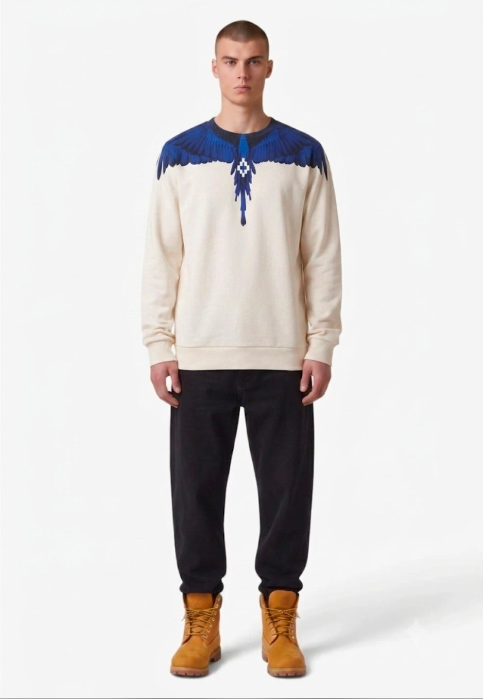 MARCELO BURLON COUNTY OF MILAN FELPA F6CMMASW043
