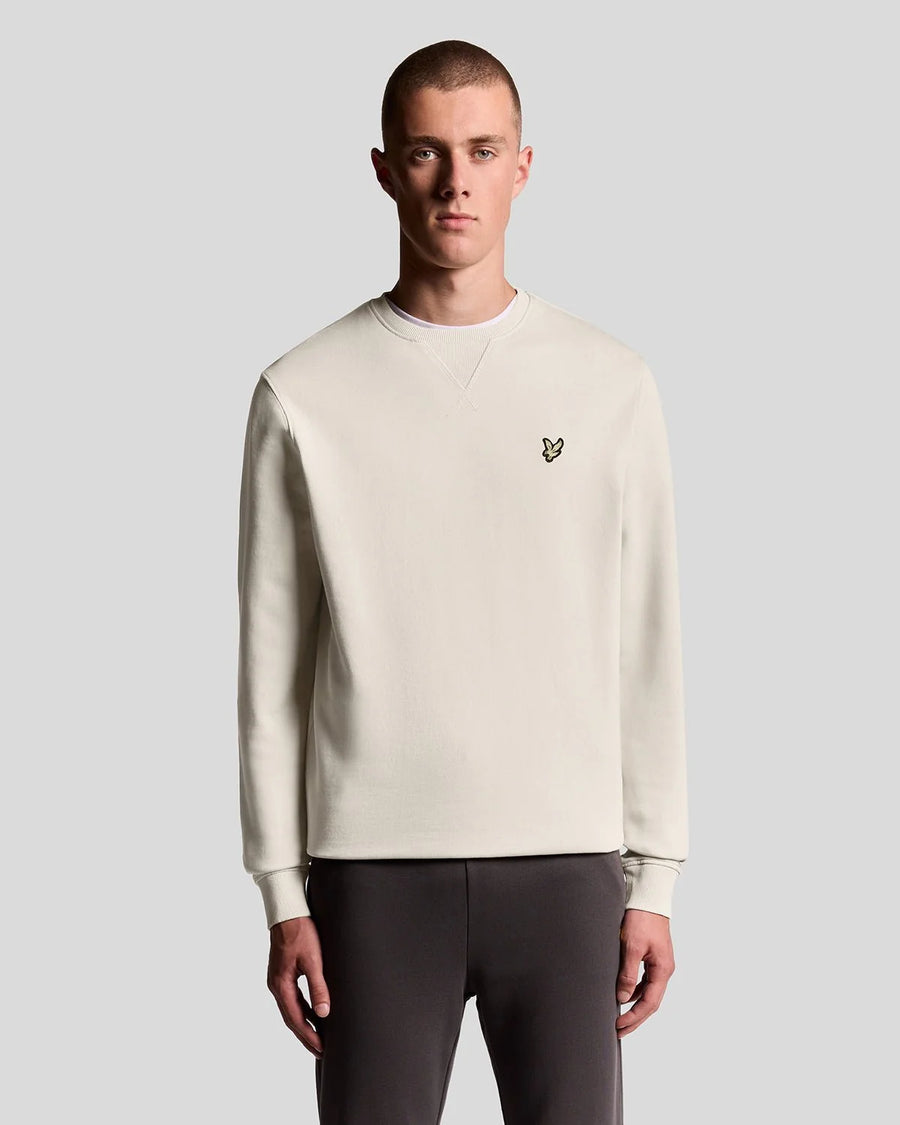 LYLE & SCOTT FELPA GIROCOLLO IN COTONE ML424VOG