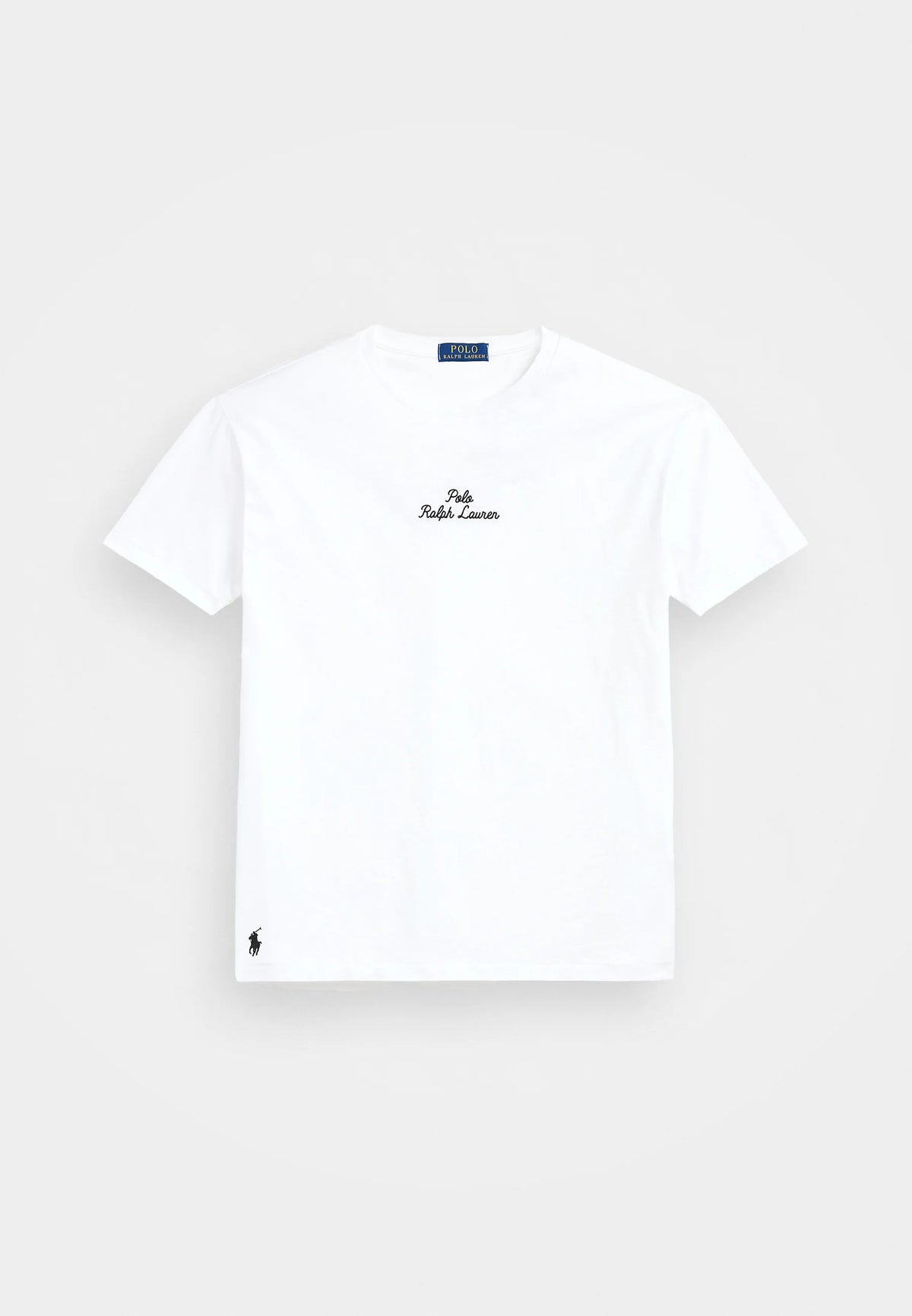 T-SHIRT RALPH LAUREN MAGLIETTA IN JERSEY CUSTOM SLIM FIT BIANCO 2
