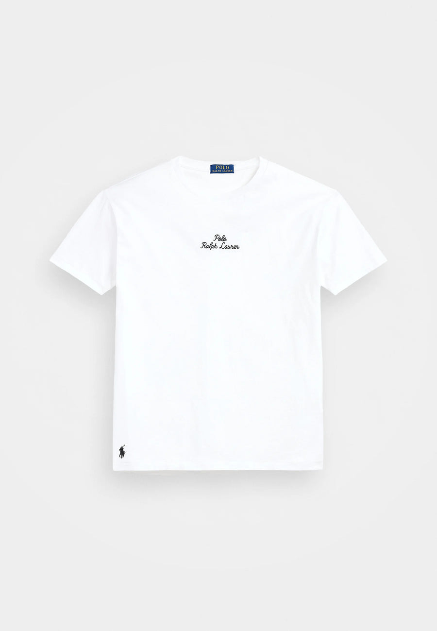 T-SHIRT RALPH LAUREN MAGLIETTA IN JERSEY CUSTOM SLIM FIT BIANCO 2