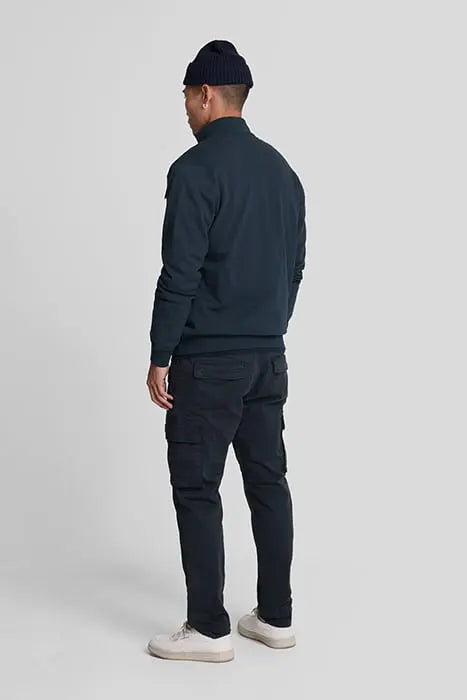 PANTALONE CARGO LYLE & SCOTT BLU CON TASCONI