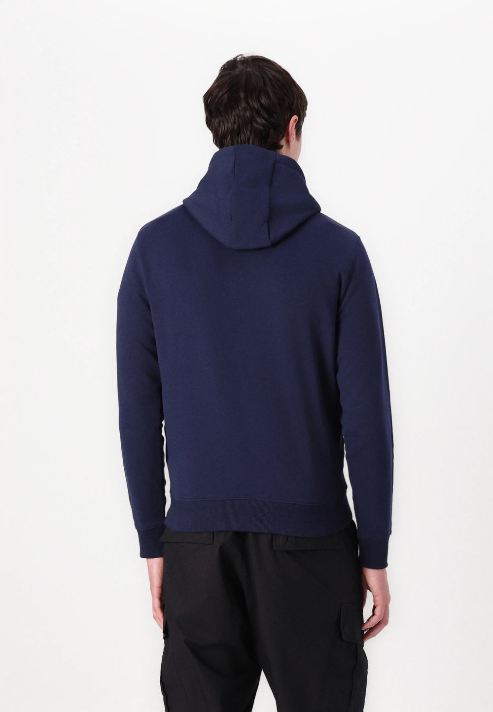 FELPA LYLE & SCOTT CON CAPPUCCIO UNICA TINTA