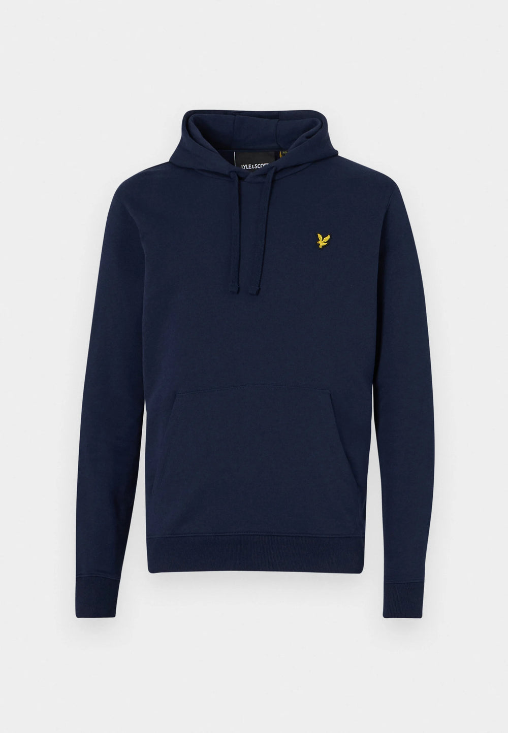 FELPA LYLE & SCOTT CON CAPPUCCIO UNICA TINTA
