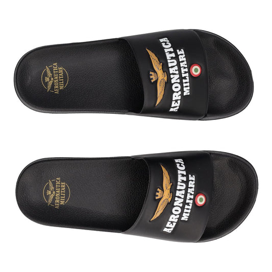 CIABATTE UOMO AERONAUTICA MILITARE UOMO NERO