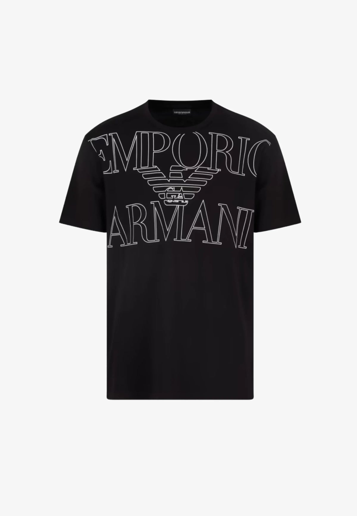 T-SHIRT EA7 UOMO MEZZA MANICA EM000574 AF12326 NERO