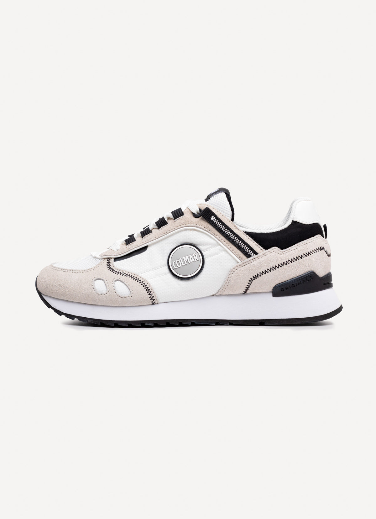 Scarpe Colmar Uomo Sneakers Travis Sport Bold BIANCO