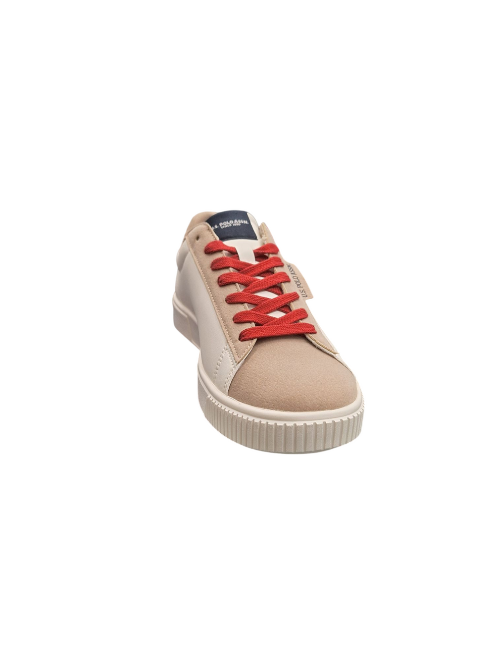 SCARPE US POLO ASSN TYME BIANCO ROSSO