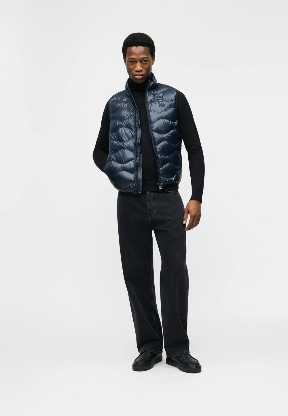 BLAUER SMANICATO AD ONDE DANNY 26SBLUX02184-005958 BLU