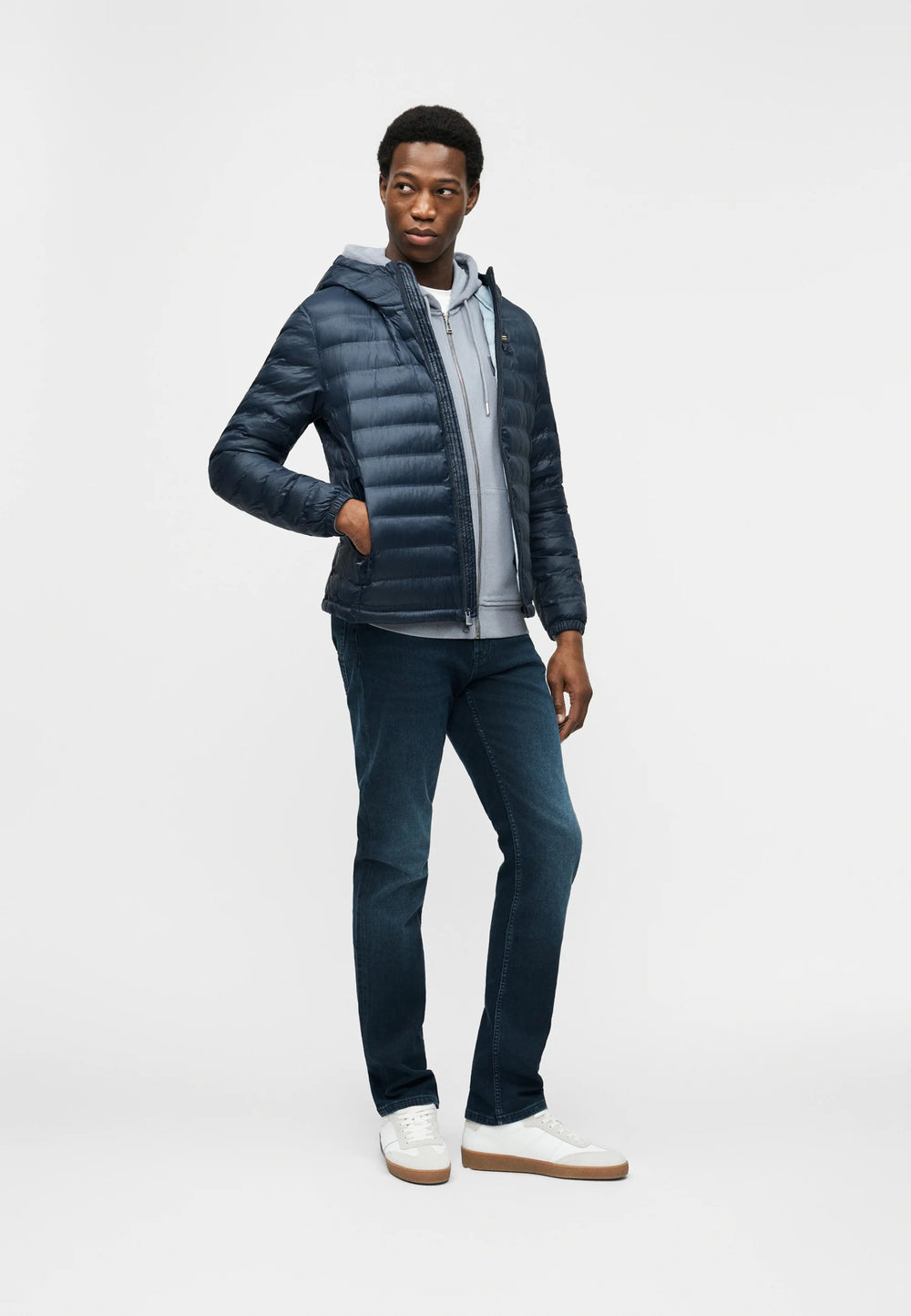 BLAUER PIUMINO CHARLES 100 GR 26SBLUC02179-007104 BLU