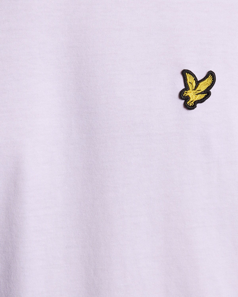 T-SHIRT LYLE & SCOTT MEZZA MANICA GIROCOLLO COTONE BASIC BIANCO