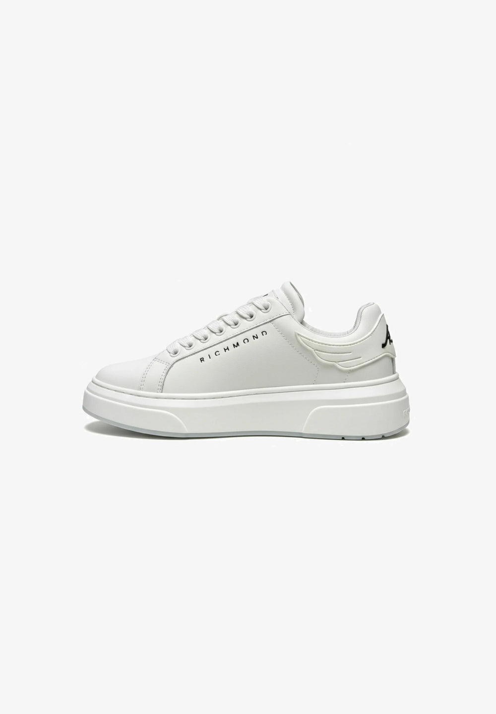 RICHMOND SCARPE SNEAKERS UOMO IN PELLE TOTAL WHITE BIANCO