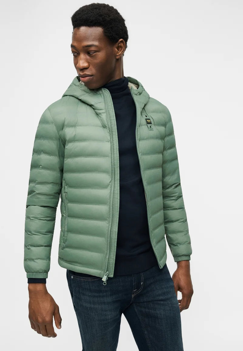 BLAUER PIUMINO CHARLES 100 GR 26SBLUC02179-007104 VERDE 60FRY