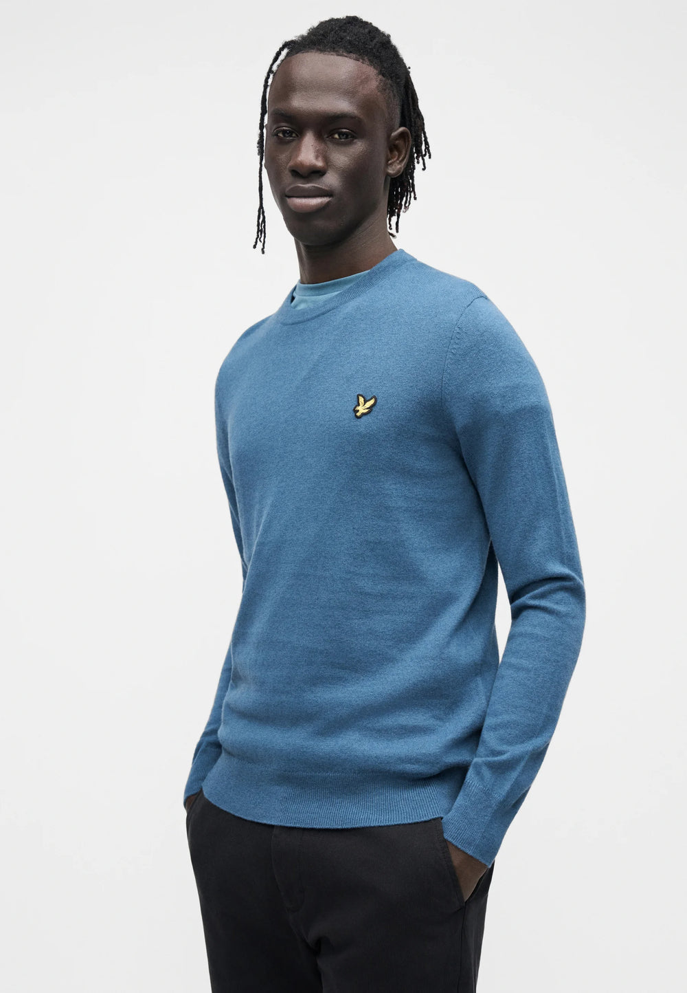 LYLE & SCOTT MAGLIONE GIROCOLLO LANA MERINO KN2110VC 602