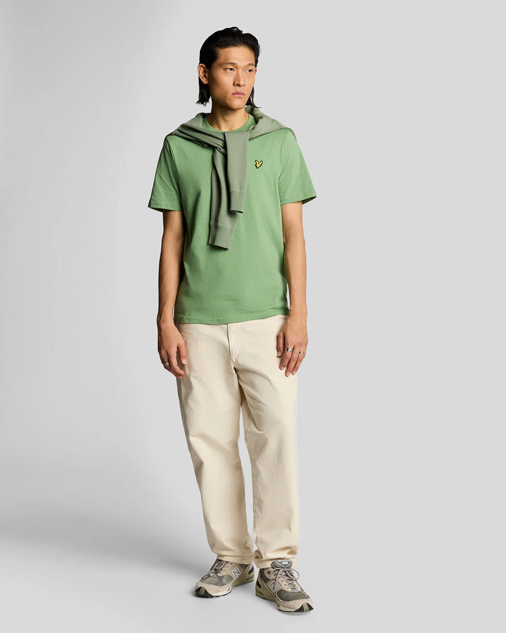 T-SHIRT LYLE & SCOTT MEZZA MANICA BASIC