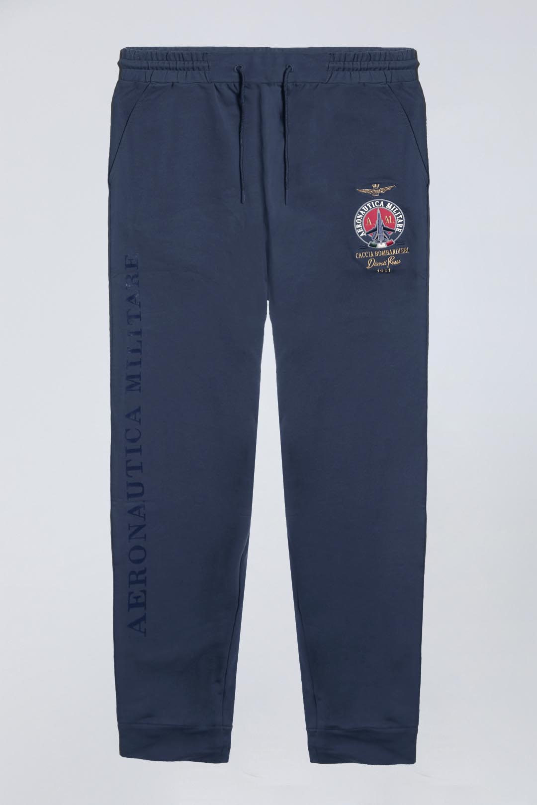 PANTALONE AERONAUTICA MILITARE SPORTIVO DIAVOLI ROSSI