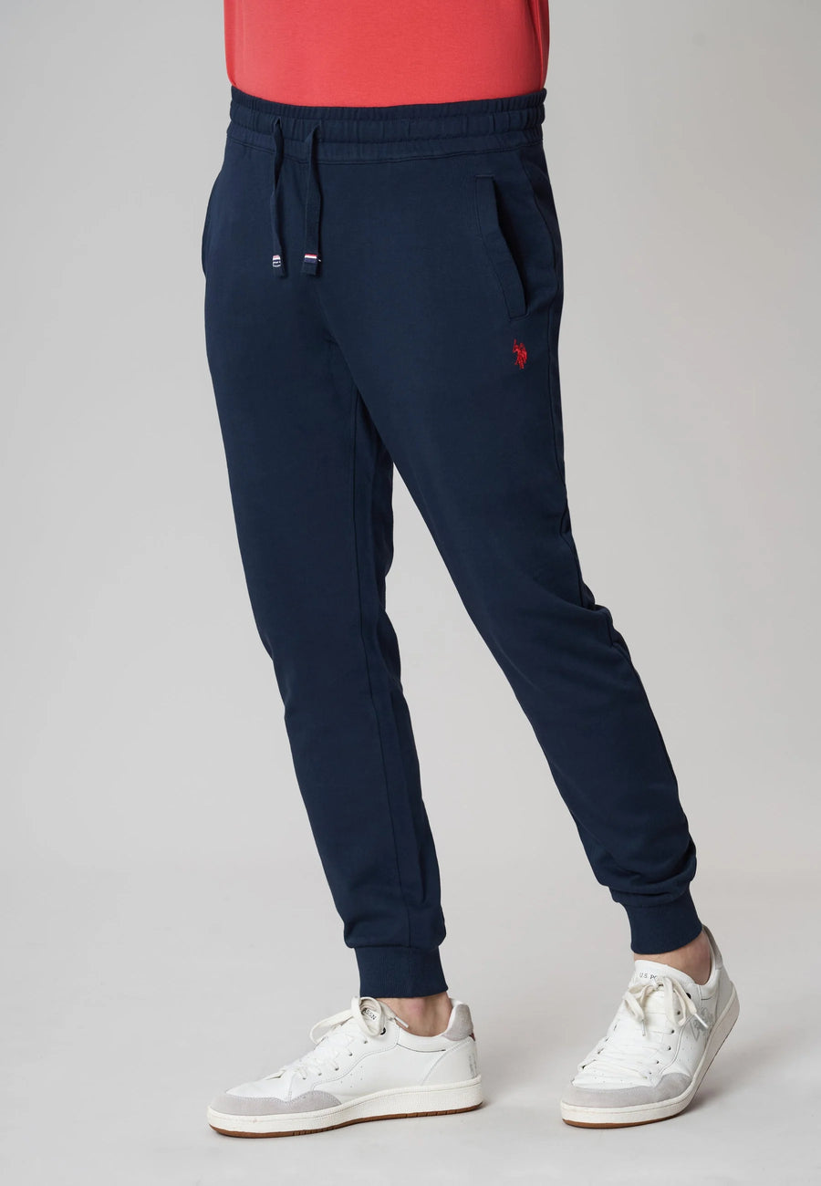 PANTALONE US POLO ASSN SPORTICO IN COTONE BLU