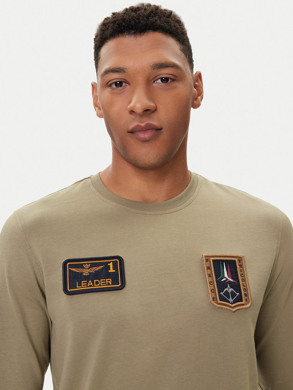 T-SHIRT AERONAUTICA MILITARE MANICA LUNGA REGULAR FIT