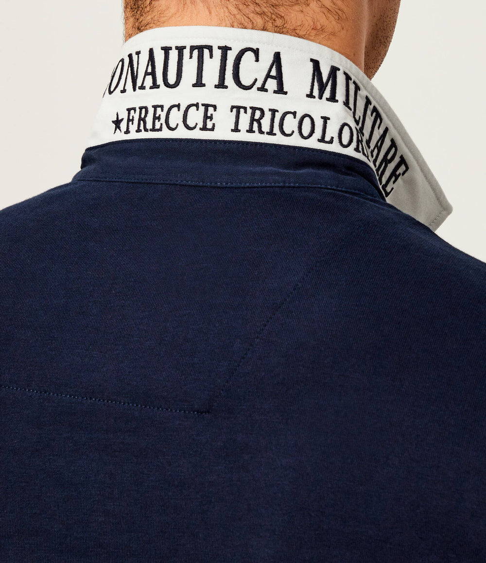 POLO AERONAUTICA MILITARE FRECCE TRICOLIRI BLU