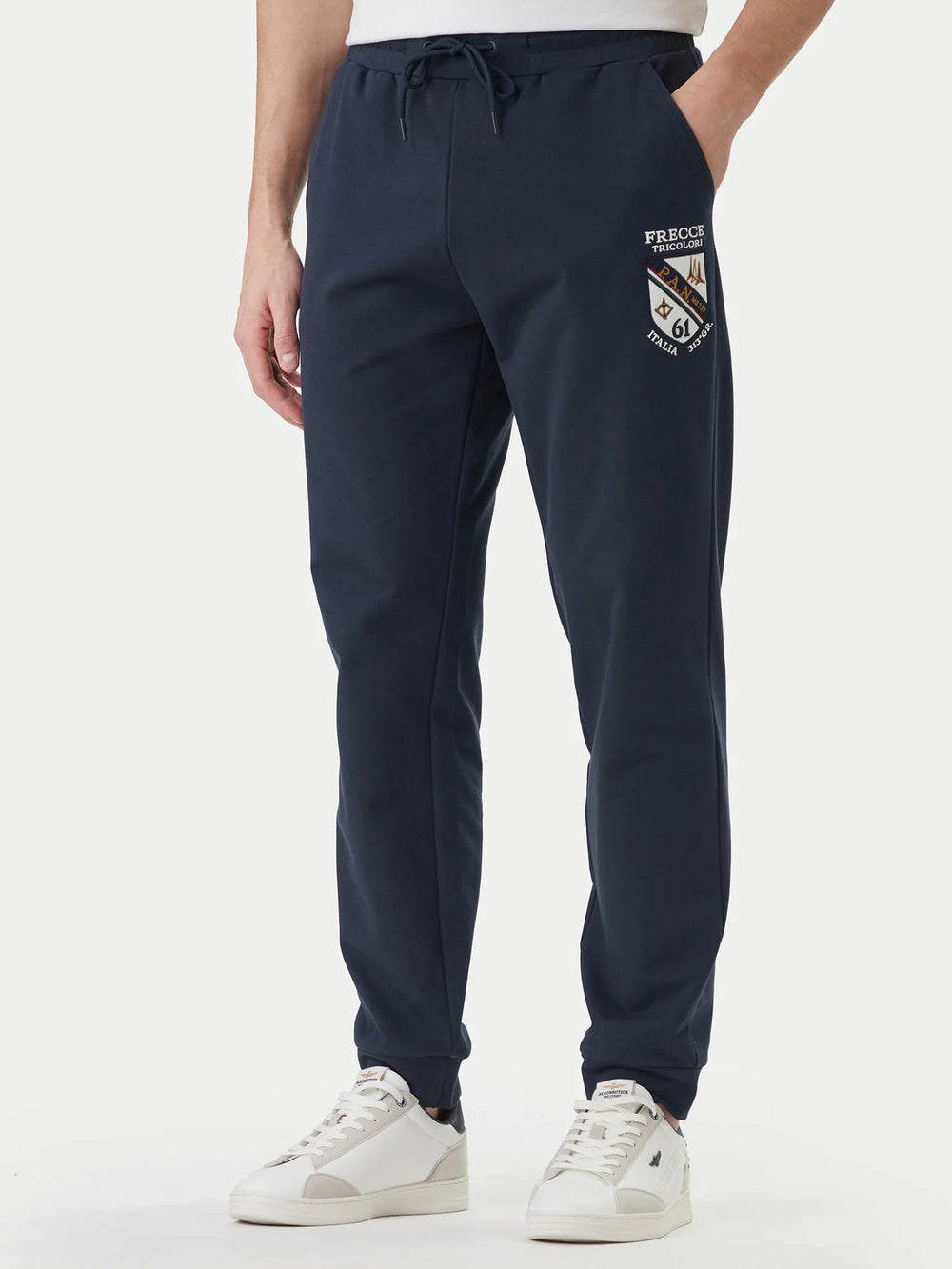 TUTA UOMO AERONAUTICA MILITARE 261TF0115UF00674 BIANCO BLU