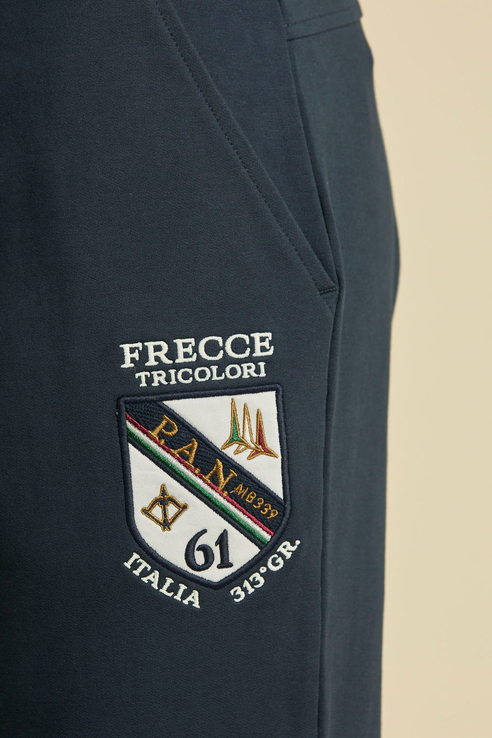 TUTA UOMO AERONAUTICA MILITARE 261TF0115UF00674 BIANCO AVIO BLU