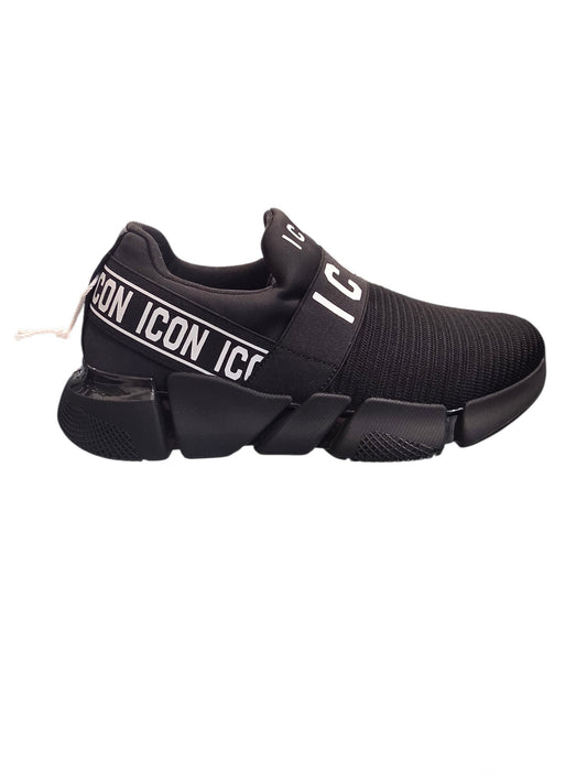 ICON SCARPE UOMO SNEAKERS IC06169SU NERO