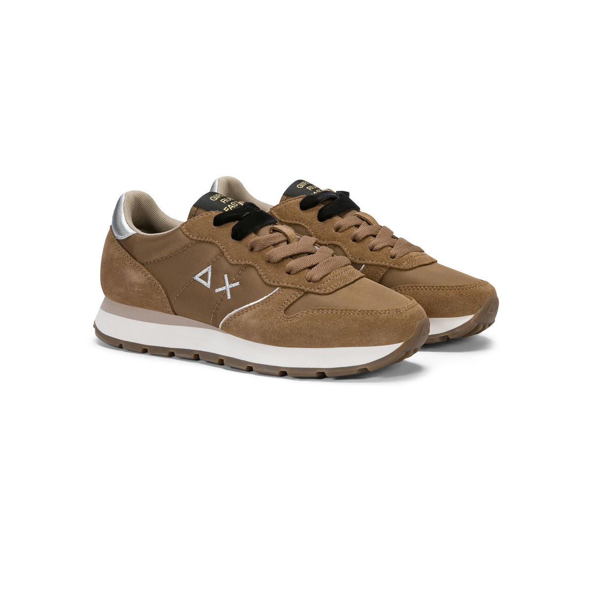 SUN 68 SCARPE Sneaker Ally Silver Gold Z46202