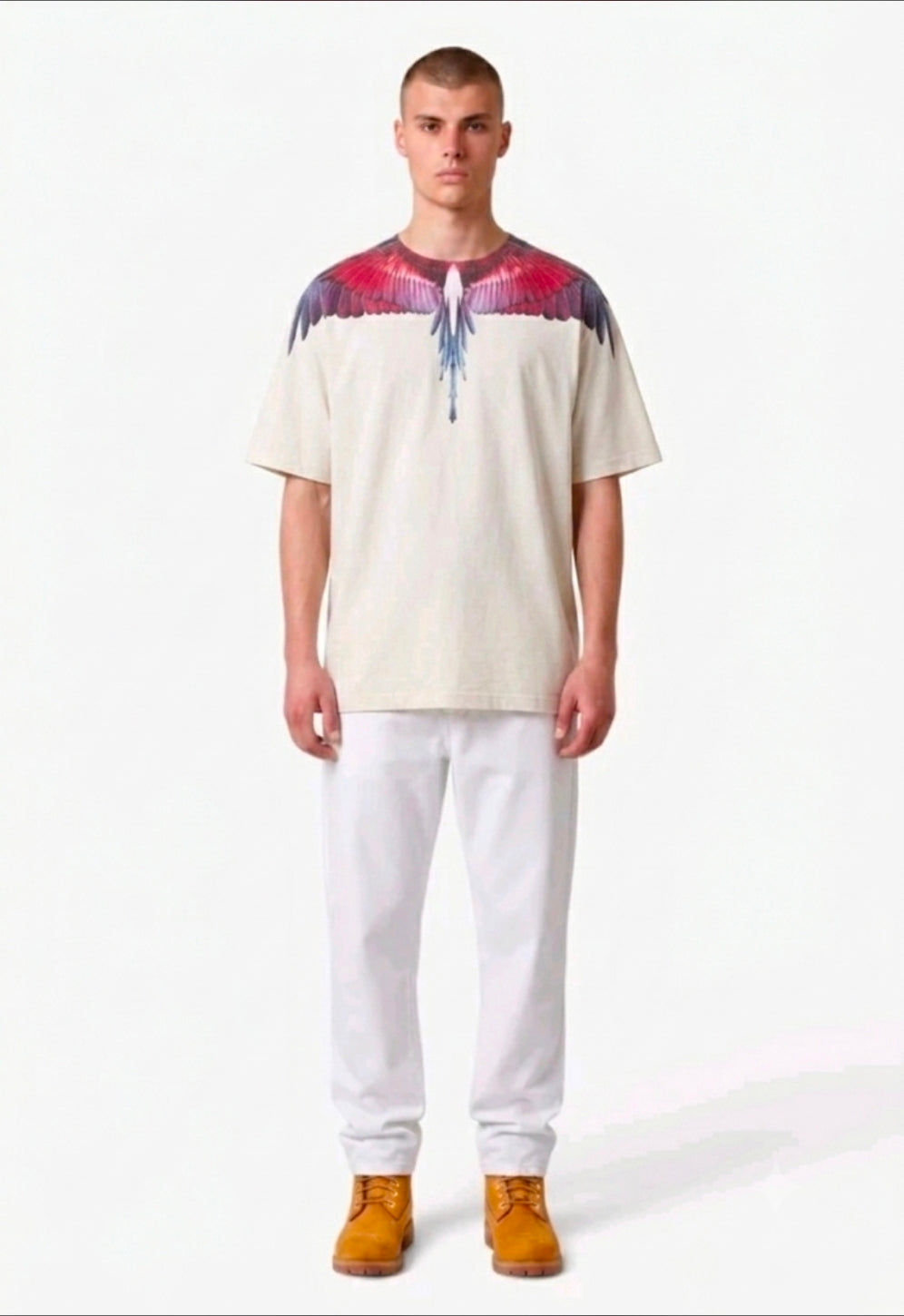 MARCELO BURLON COUNTY OF MILAN T-SHIRT F6CMMATH041
