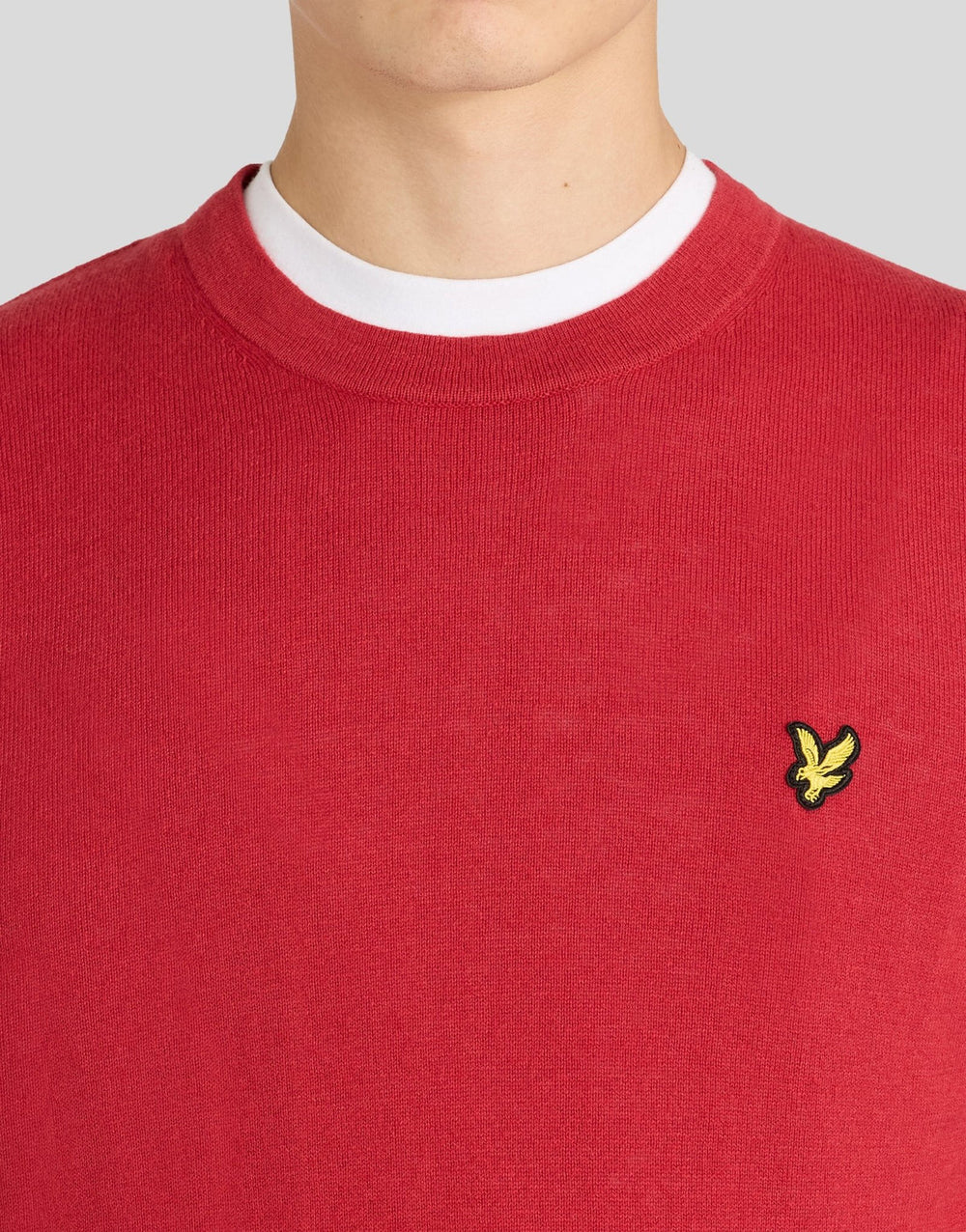 LYLE & SCOTT MAGLIONE GIROCOLLO LANA MERINO KN2114VC