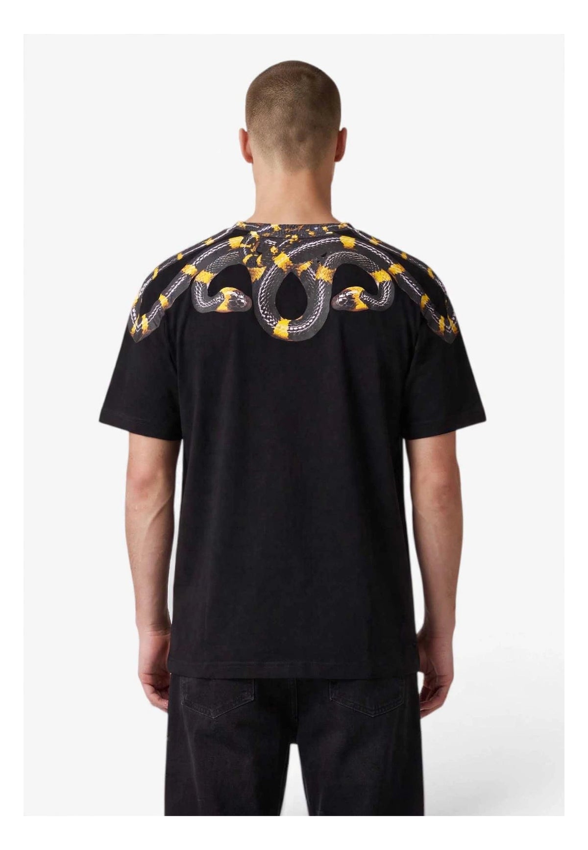 MARCELO BURLON COUNTY OF MILAN T-SHIRT F6CMMATH086 NERO