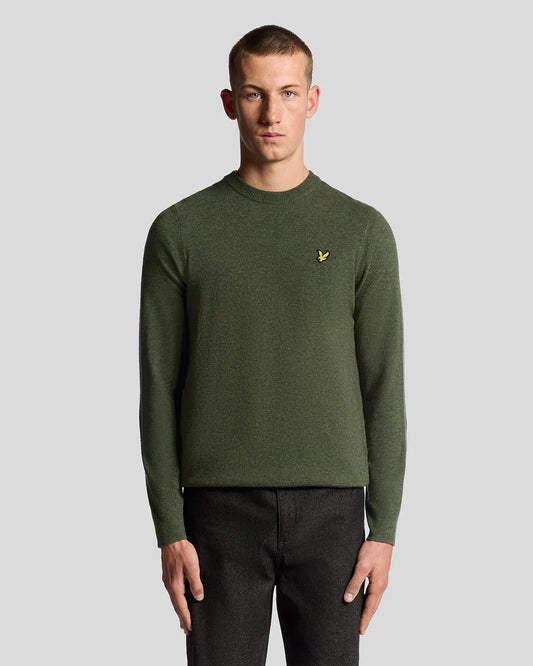 LYLE & SCOTT MAGLIONE GIROCOLLO LANA D'AGNELLO KN2110AVC X937
