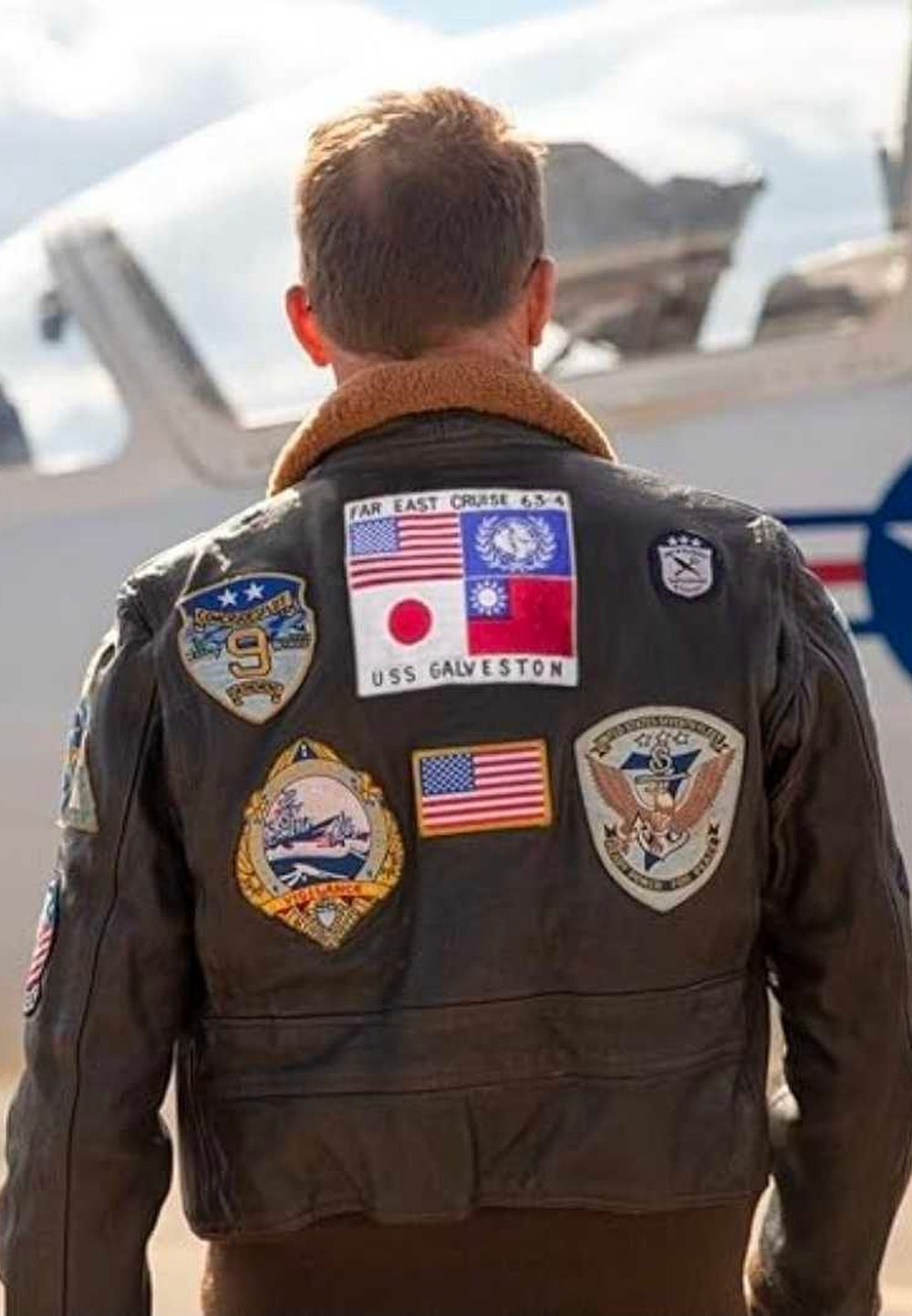 TOP GUN AVIATOR G1 MAVERICK GIACCA IN PELLE