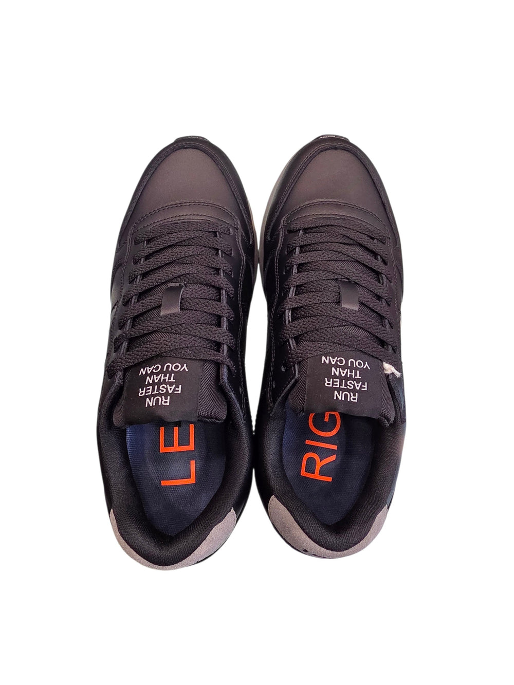 SUN 68 SCARPE Sneaker Tom Classic in pelle nero Z46103