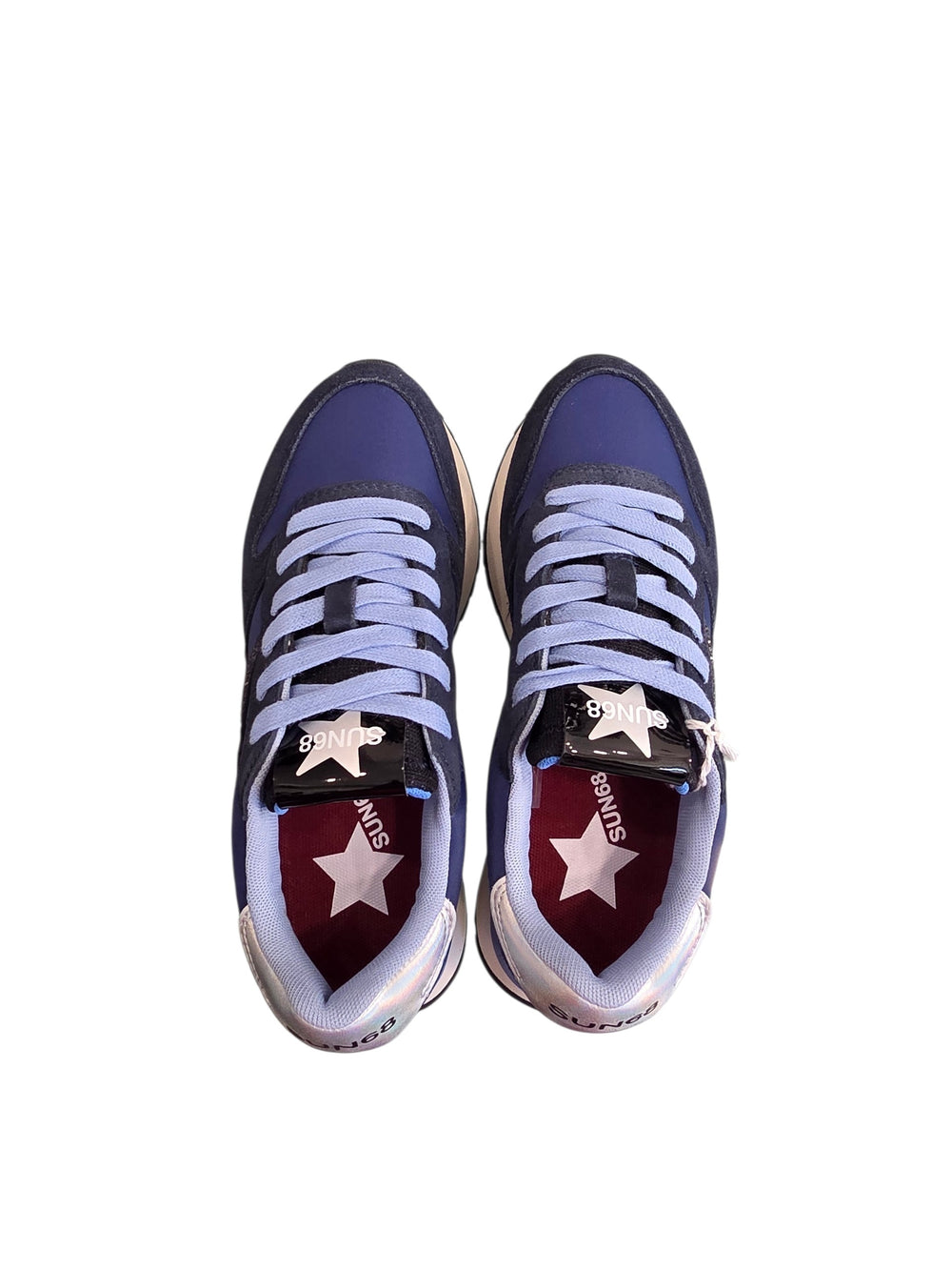 SUN 68 SCARPE Sneaker Stargirl Strass Logo Z46223