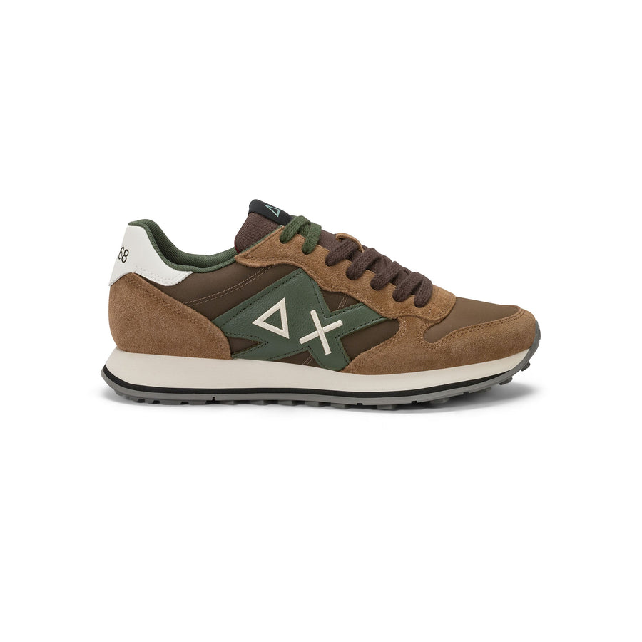 SUN 68 SCARPE Sneaker Jaki 2.0 Solid in nylon e suede Z46122