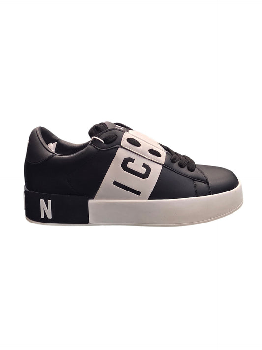 ICON SCARPE UOMO SNEAKERS IC06153SU NERO