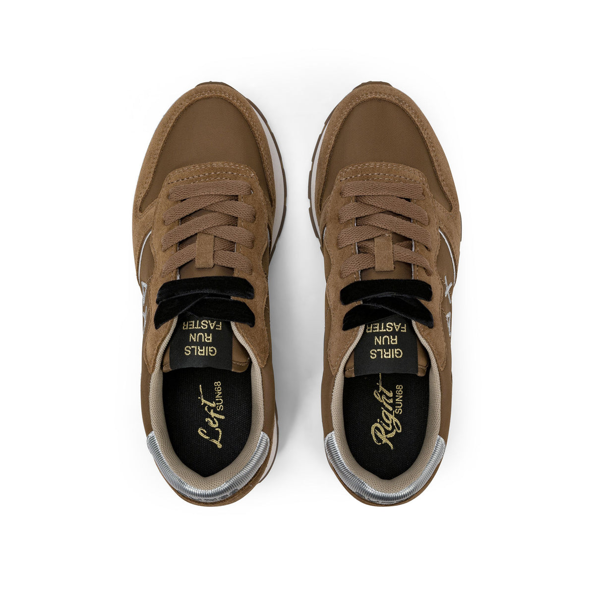 SUN 68 SCARPE Sneaker Ally Silver Gold Z46202