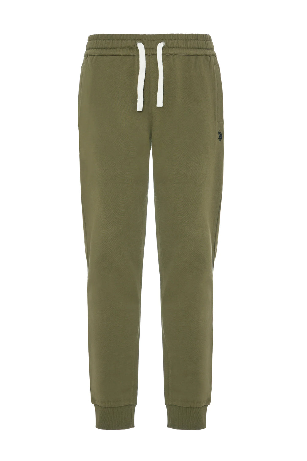 PANTALONE US POLO ASSN SPORTIVO IN COTONE VERDE