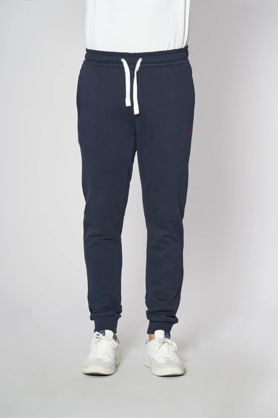 PANTALONE US POLO ASSN SPORTIVO IN COTONE BLU