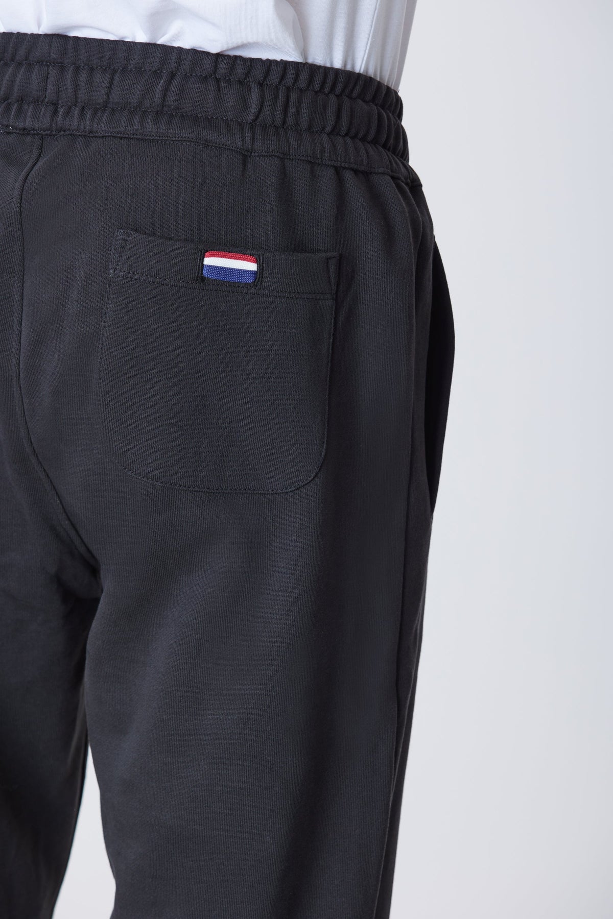 PANTALONE US POLO ASSN SPORTIVO IN COTONE NERO