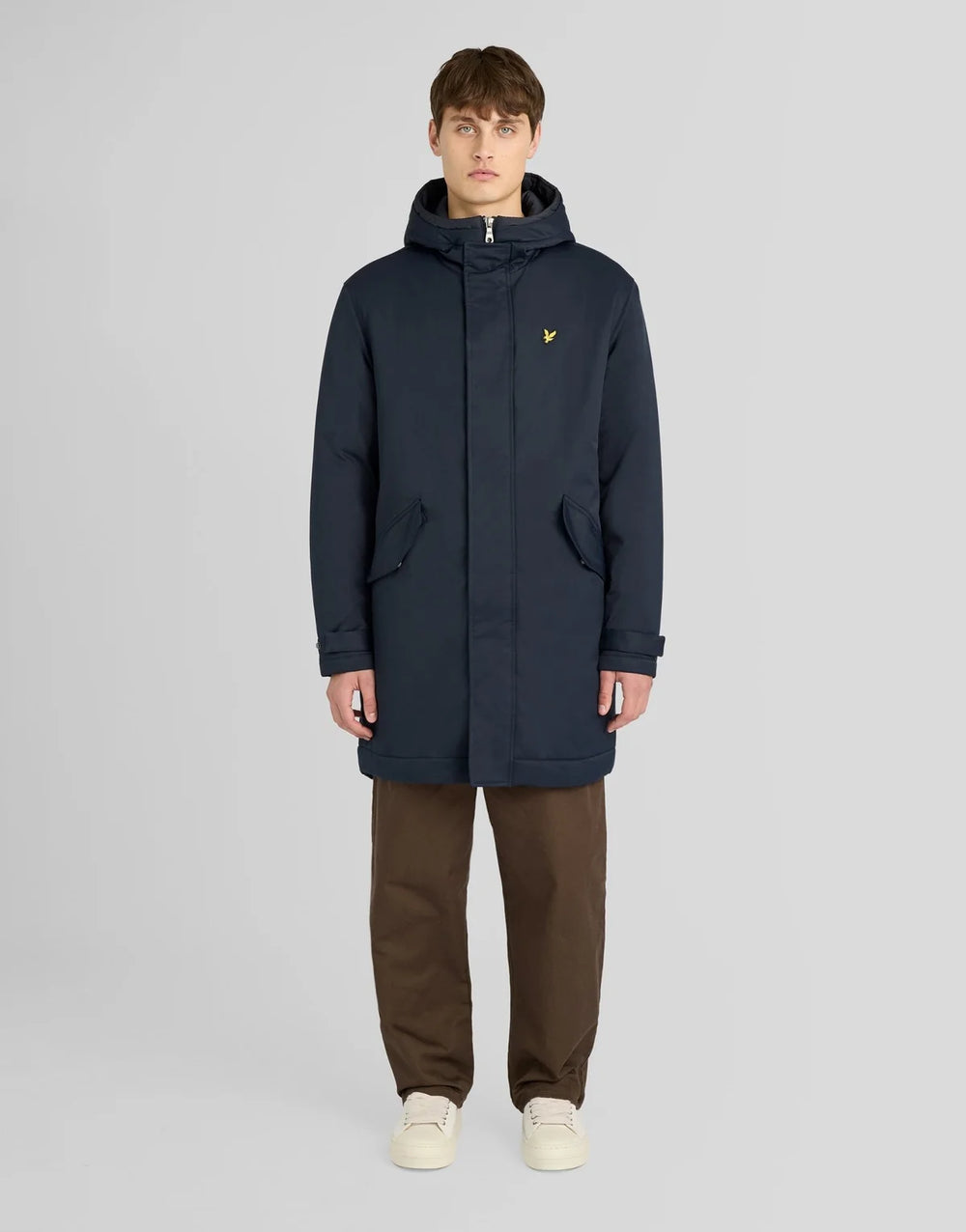 LYLE & SCOTT PARKA IMBOTTITO CON TAGLIO A CODA DI PESCE