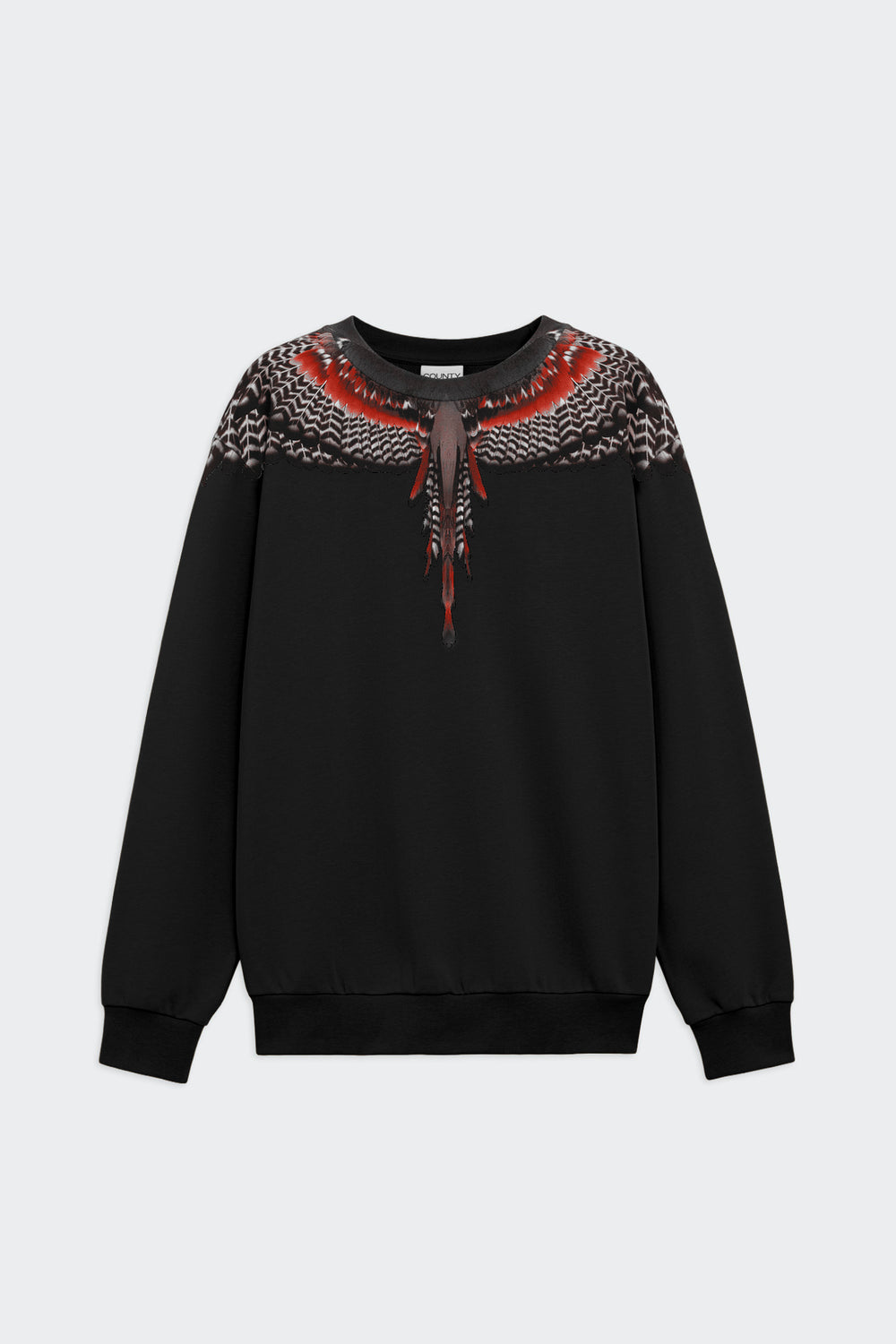 MARCELO BURLON COUNTY OF MILAN FELPA F6CMMASW039 NERO