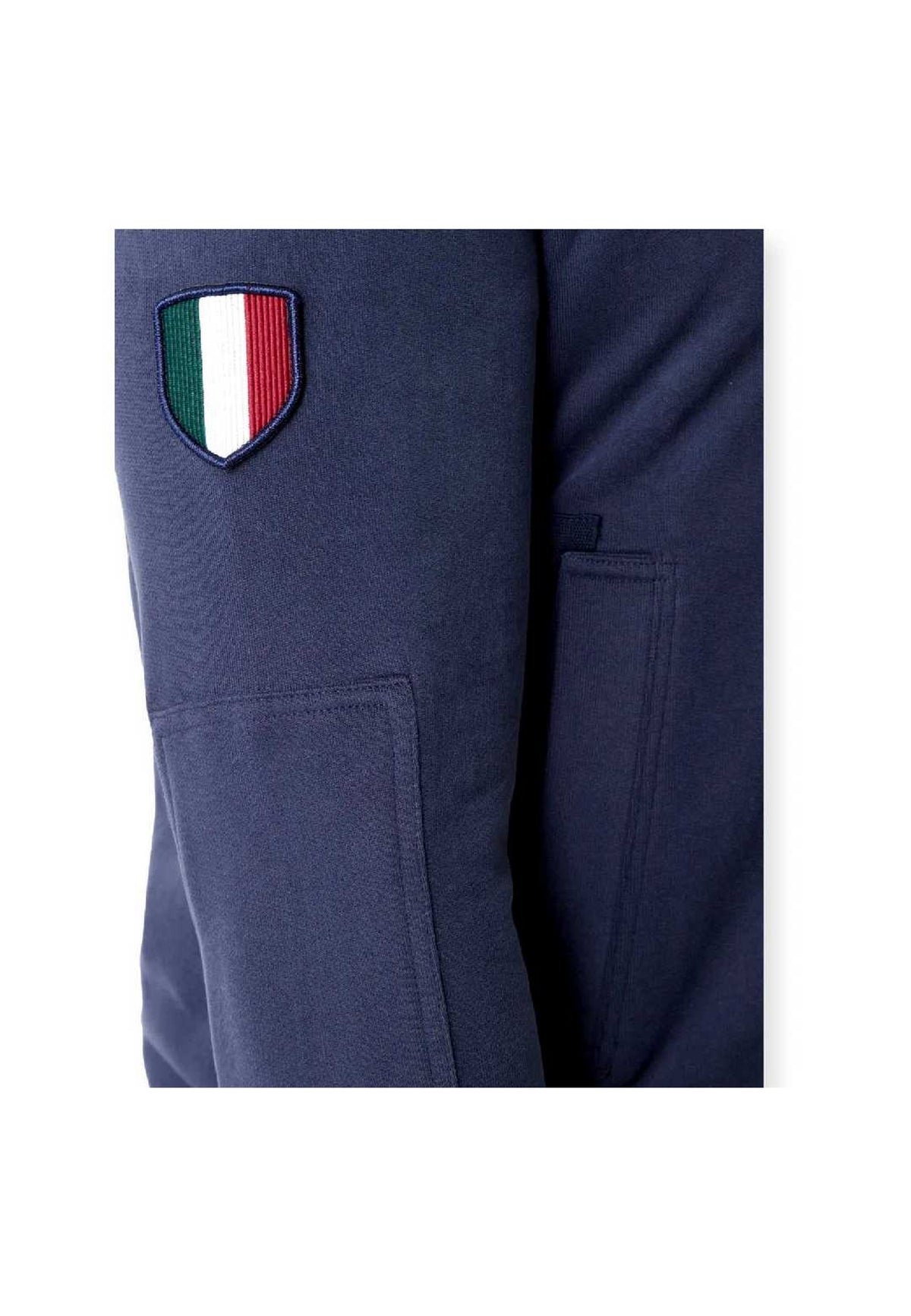 AERONAUTICA MILITARE Felpa full-zip garzata Frecce Tricolori 262FE2130UF00689