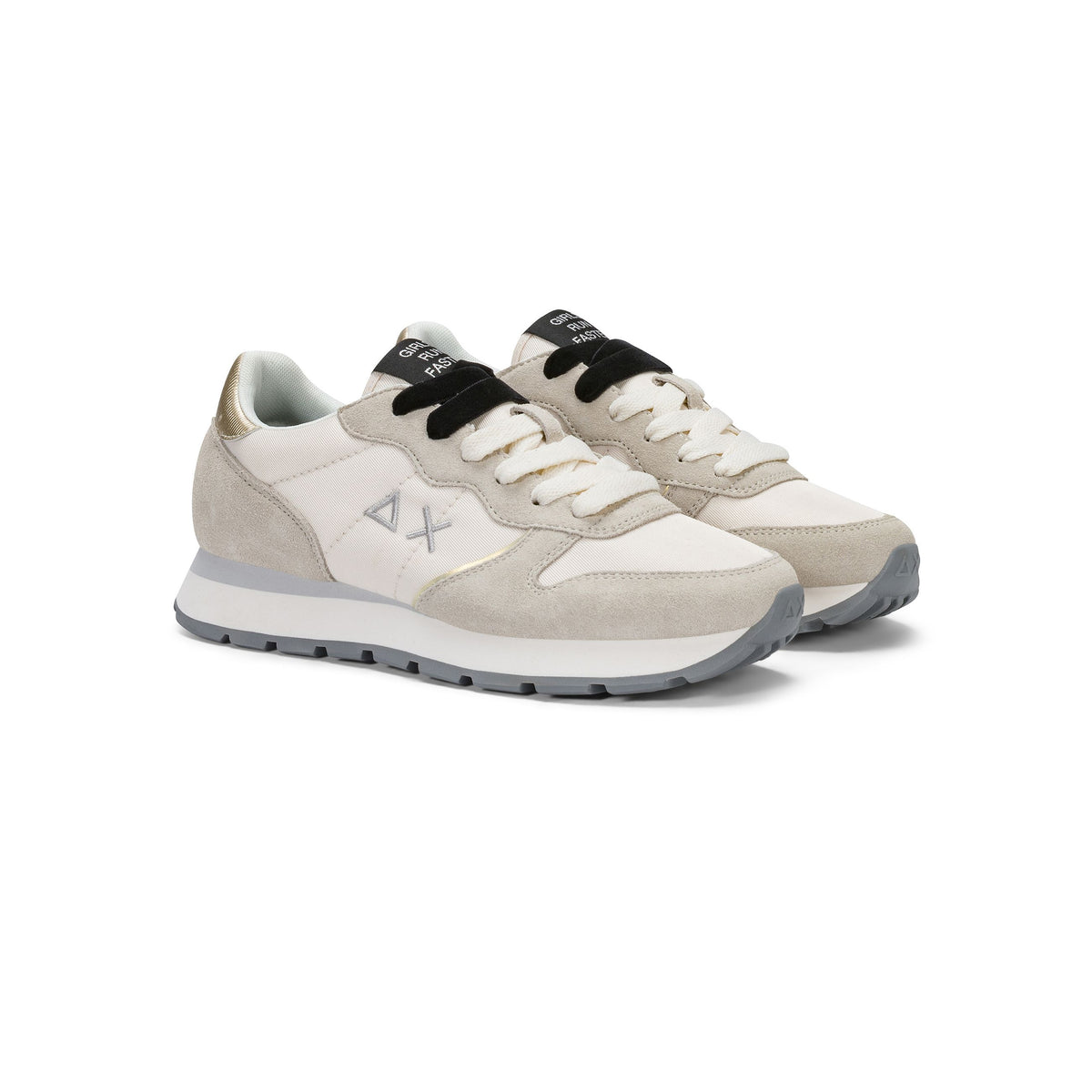 SUN 68 SCARPE Sneaker Ally Silver Gold Z46202
