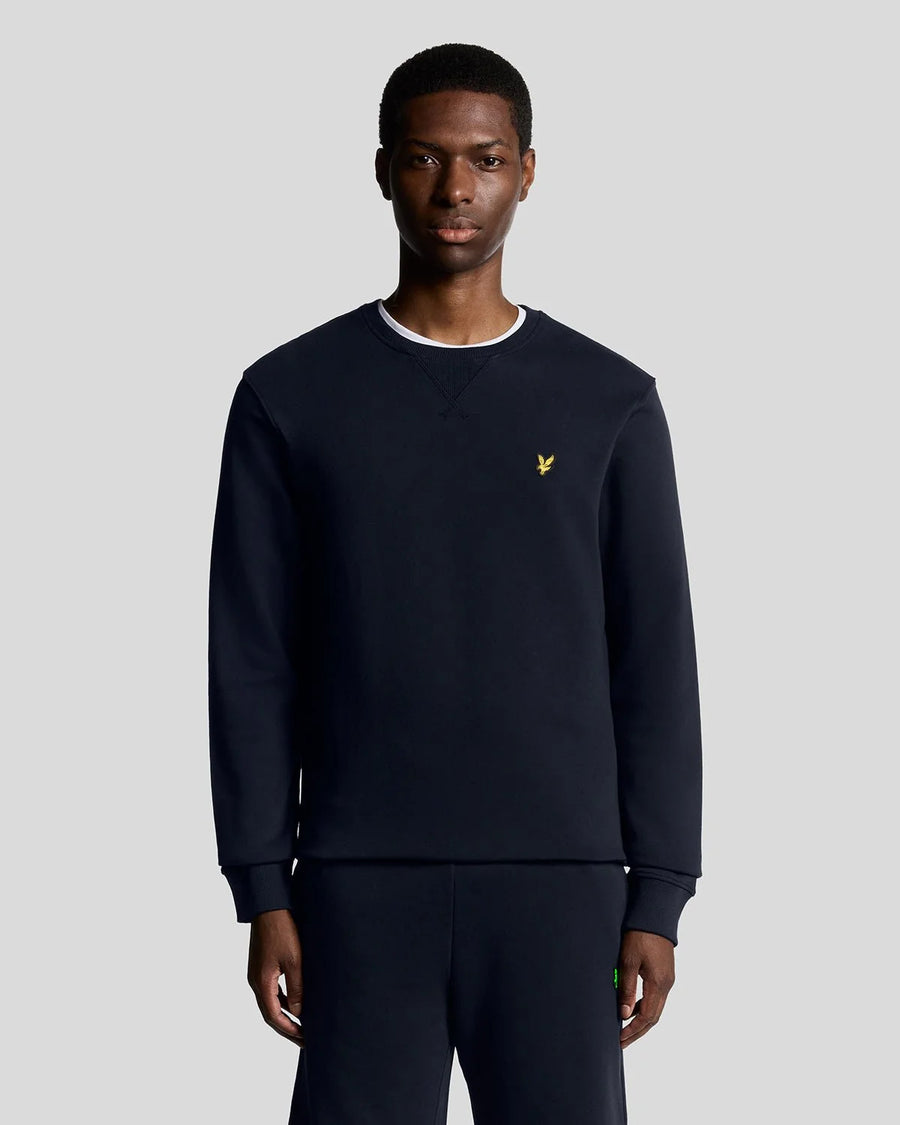 LYLE & SCOTT FELPA GIROCOLLO IN COTONE ML424VOG Z271