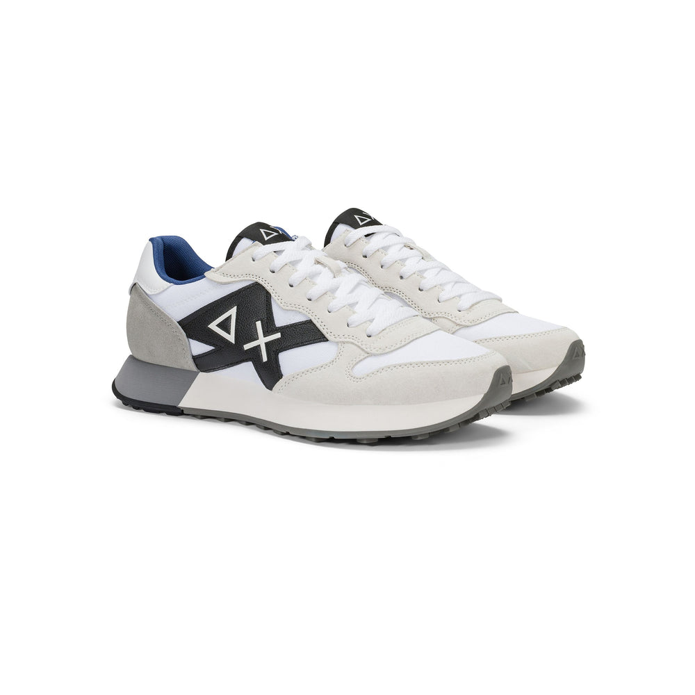 SUN 68 SCARPE Sneaker Jaki 2.0 Solid in nylon e suede Z46121