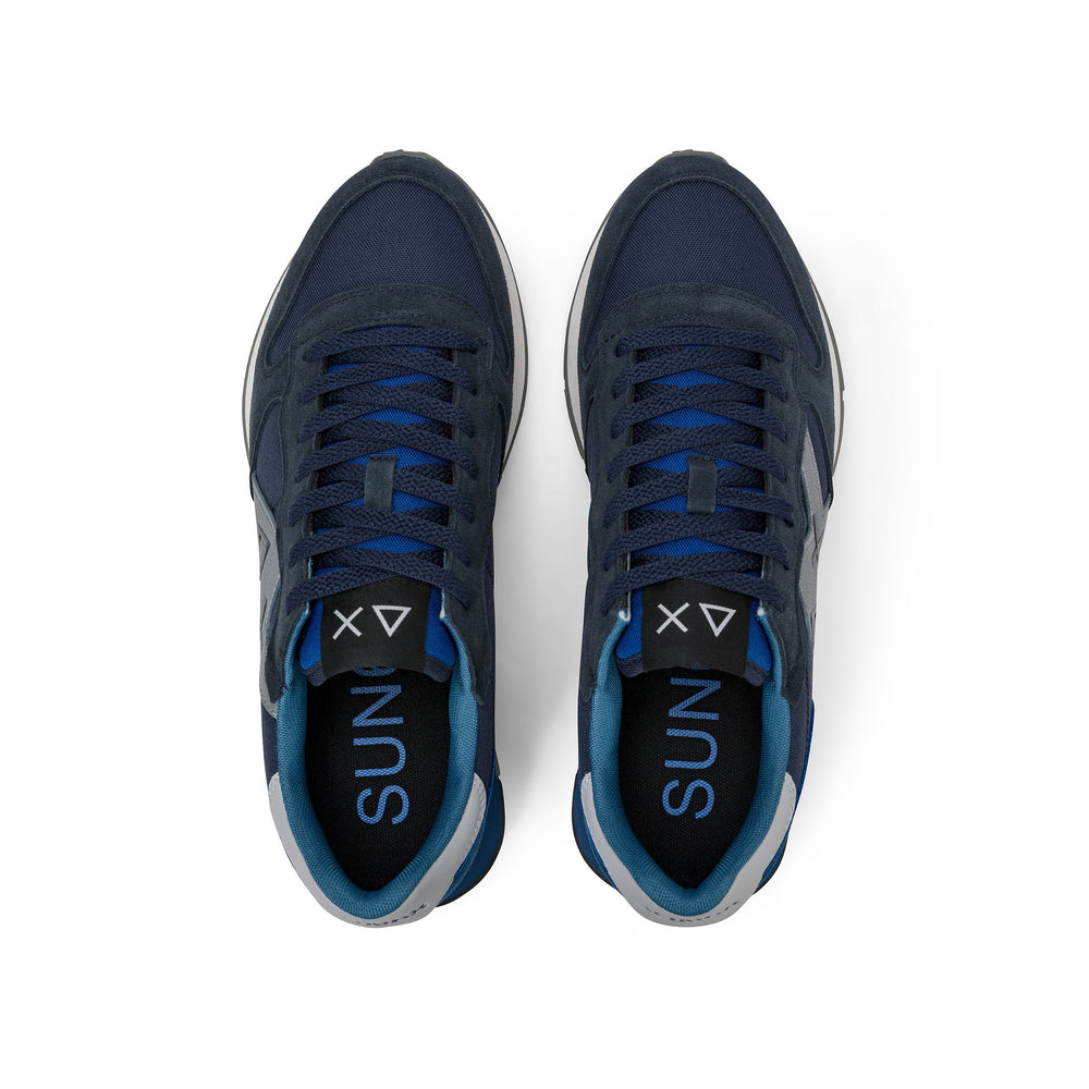 SUN 68 SCARPE Sneaker Jaki 2.0 Solid in nylon e suede Z46121