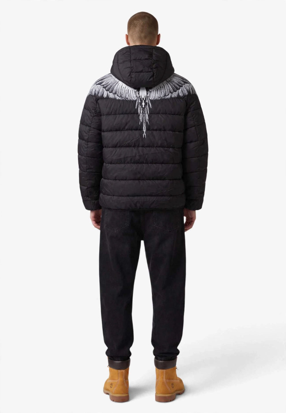 MARCELO BURLON COUNTY OF MILAN GIUBBOTTO F6CMMAPF009 NERO