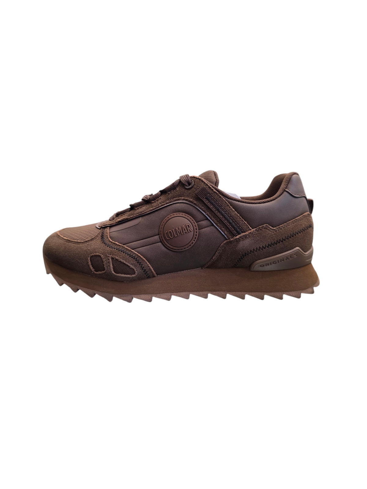 Scarpe Colmar Uomo Sneakers Travis Sport Rash Marrone 007