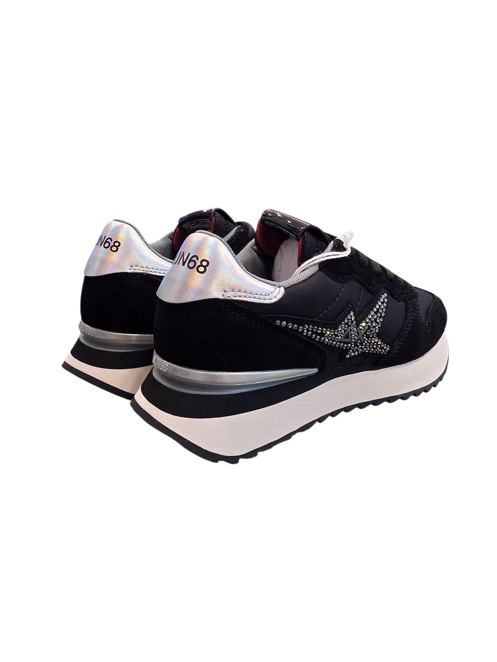 SUN 68 SCARPE Sneaker Stargirl Strass Logo Z46223
