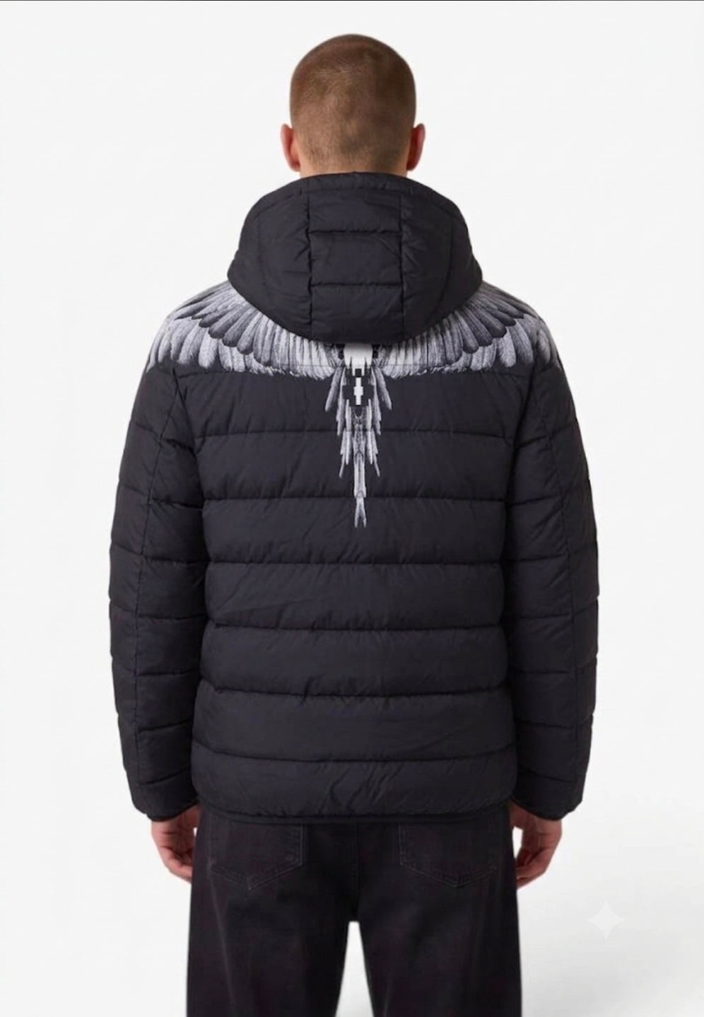 MARCELO BURLON COUNTY OF MILAN GIUBBOTTO F6CMMAPF009 NERO
